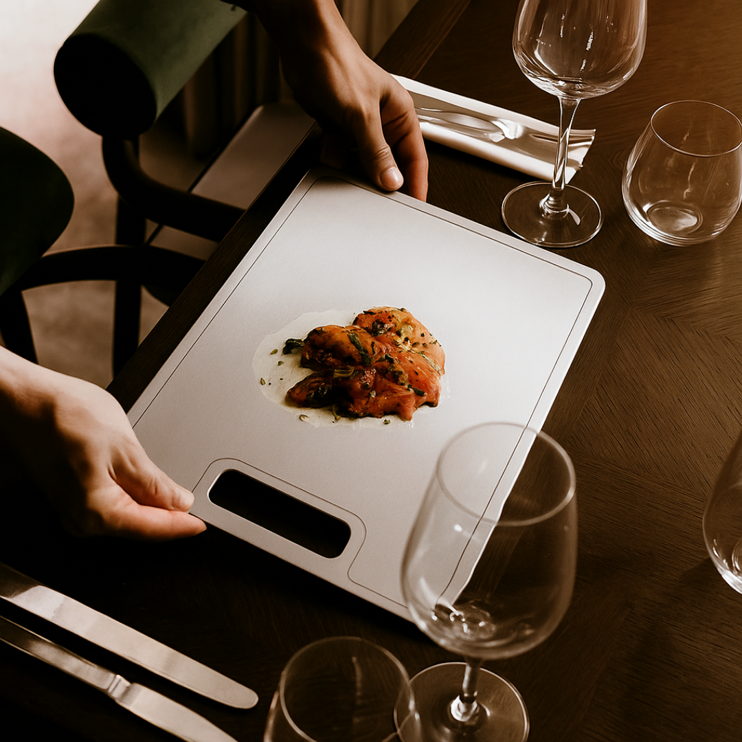 TitanPure™ – Snijplank van 100% Titanium