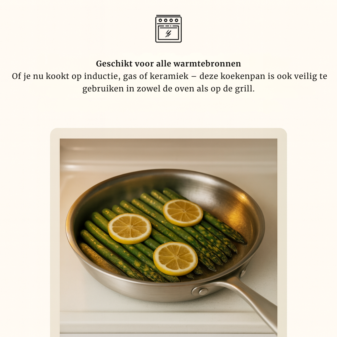 TitanPro™ G5 Koekenpan van 100% Titanium