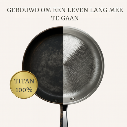 TitanPro™ G5 Koekenpan van 100% Titanium