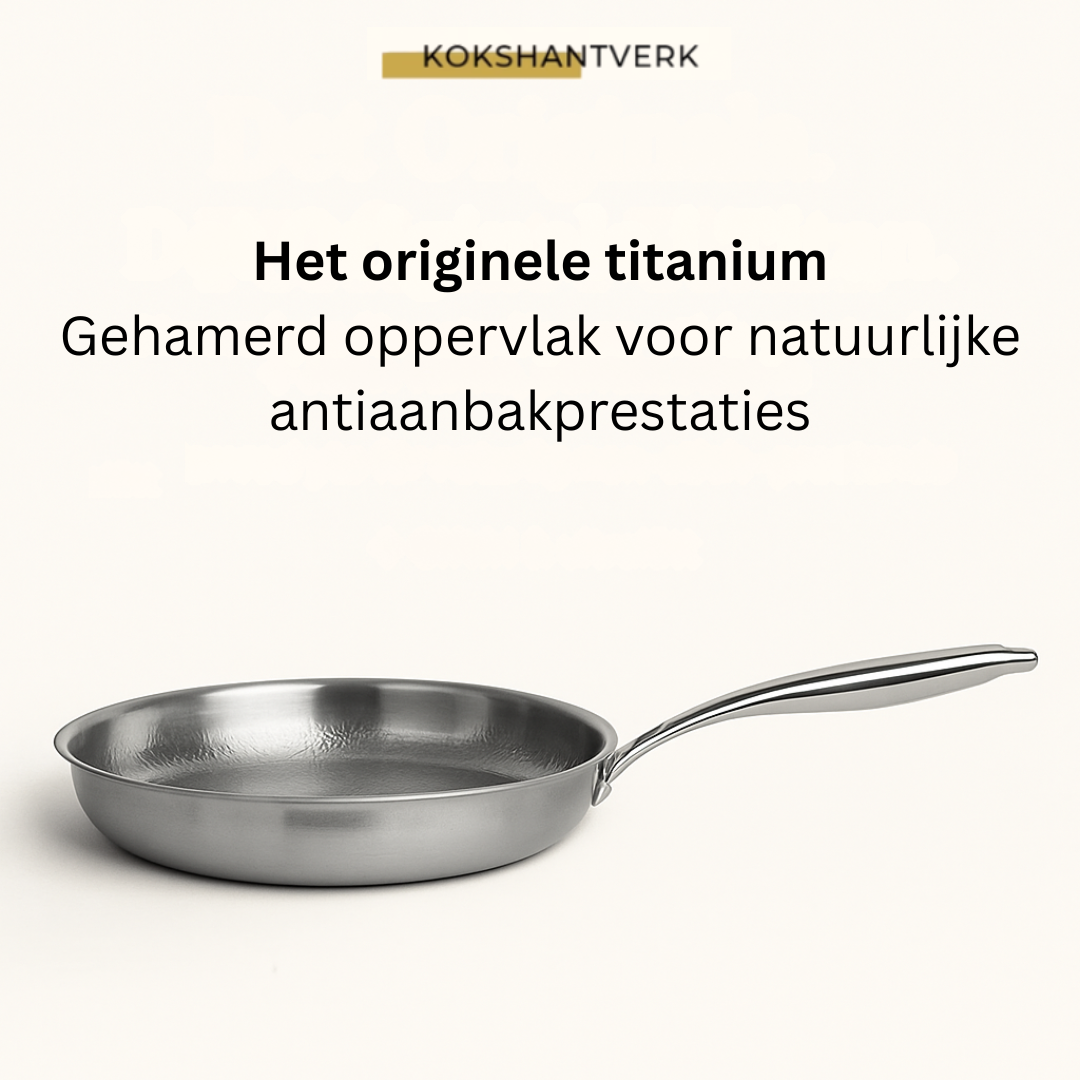 TitanPro™ G5 Koekenpan van 100% Titanium