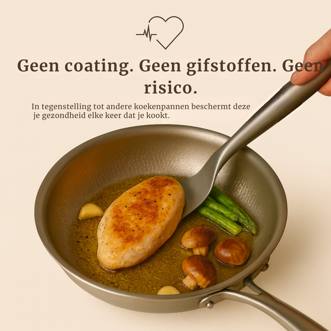 TitanPro™ G5 Koekenpan van 100% Titanium