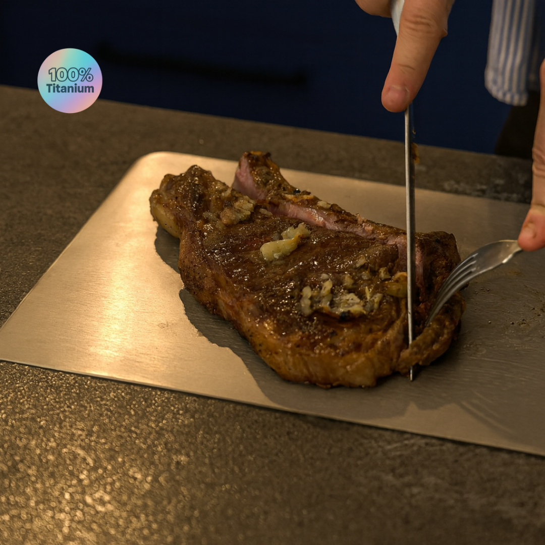 TitanPure™ – Snijplank van 100% Titanium